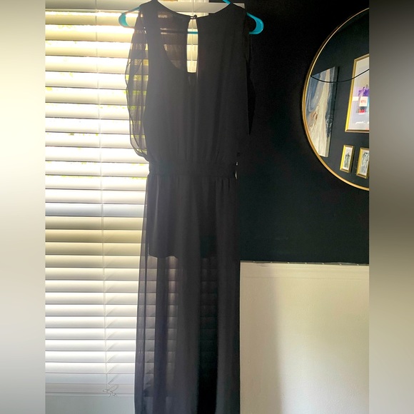 🖤 Black Sheer Jumpsuit 🖤 - Picture 2 of 8